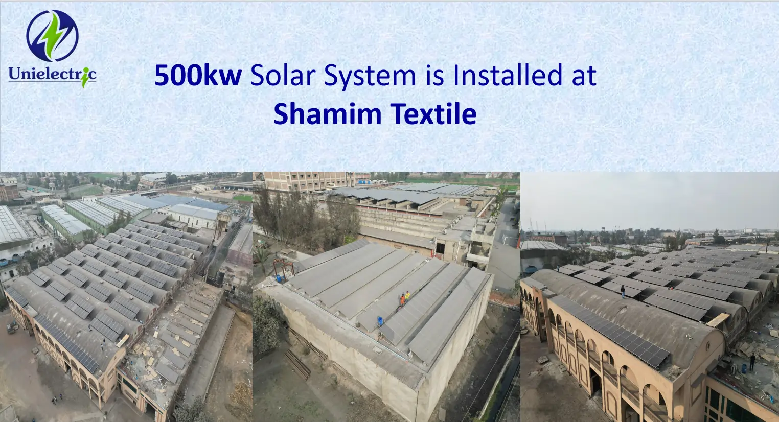 Industrial Solar Setup